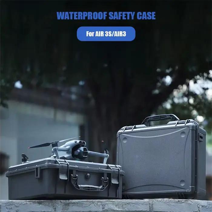 Volodymyr boîte antidéflagrante pour DJI AIR 3S antichoc étanche mallette de transport rigide sac de rangement de sécurité pour Drone DJI AIR 3S