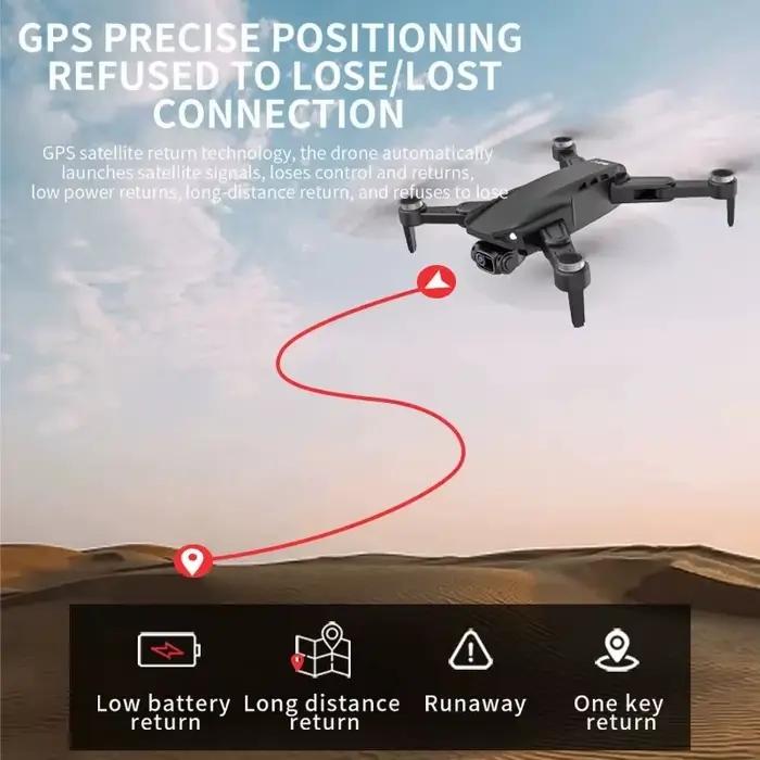 L900 Pro SE GPS Drone professionnel 4K HD caméra 5G WIFI FPV quadrirotor avec moteur sans brosse pliable RC Drones pour enfants jouets