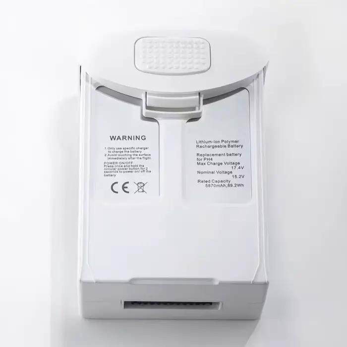 Nouvelle batterie Phantom 4 Pro compatible avec les drones de la série Phantom 4, accessoires de vol intelligents, 5870mAh 15.2V