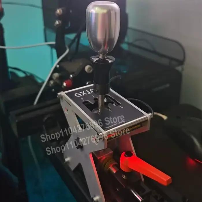 Fourche de changement de vitesse double mode pour voiture de course simulée, levier de vitesse séquentiel deux en un pour FANATEC Thrustmaster Logitech