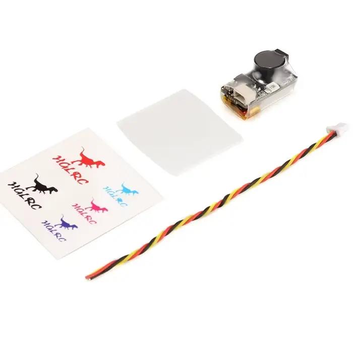 HGLRC Soter Buzzer Drone alarme modèle perdu Beeper Finder 5V lumière LED 22x12x12mm pour RC FPV Freestyle