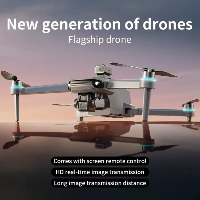 Pro Drone Gps professionnel 8k Hd caméra écran tactile télécommande 5g Wifi retour intelligent sans brosse grand Uav Rc