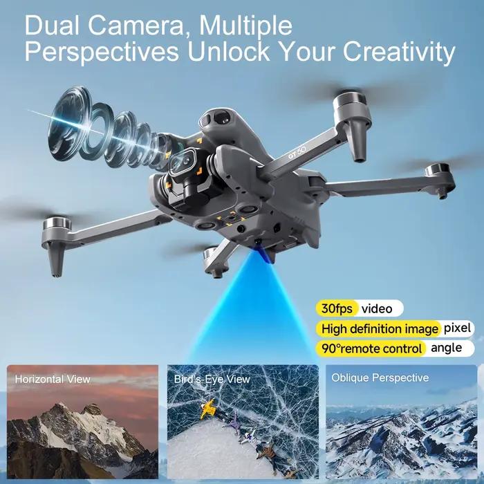 Drone amélioré AXNEN GT50 avec double caméra 8K