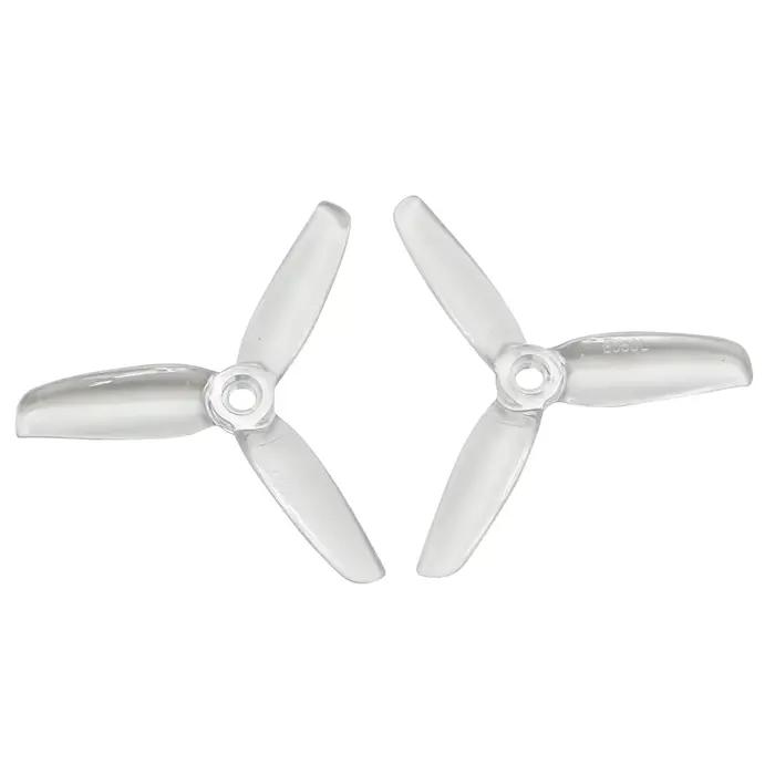Hélices en plastique 3 pouces KingKong LDARC 3050 3x5 pour drones RC course et FPV 3 pales CW CCW avec trou de montage 5mm