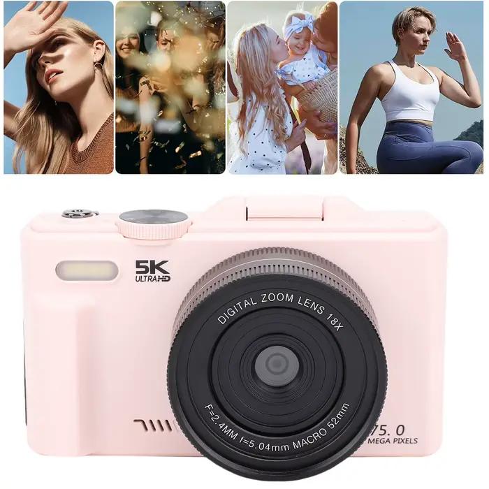 Camara de voyage Vlog compacte