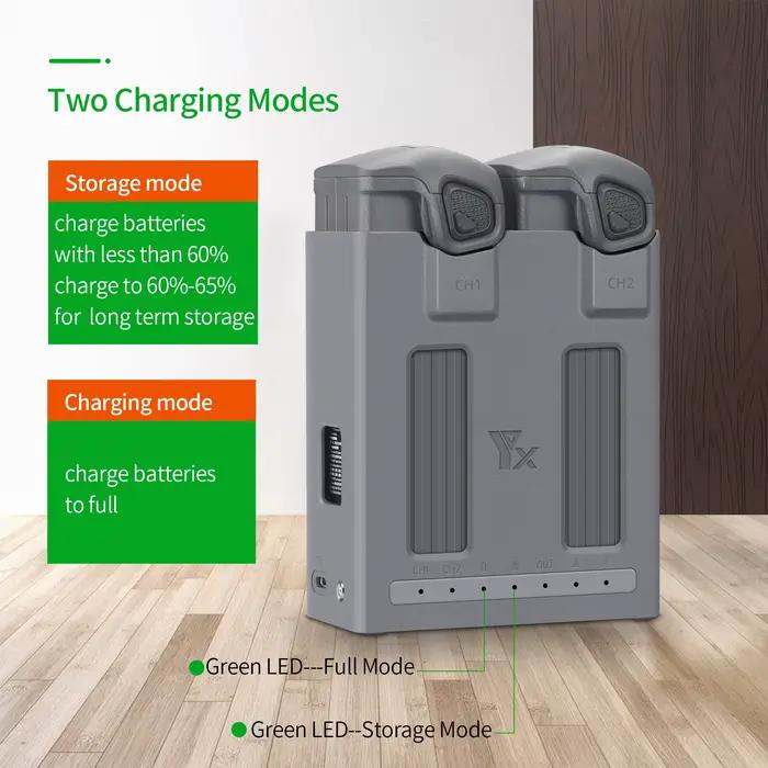 Chargeur Intelligent de batterie Hub de charge rapide bidirectionnelle pour Drone DJI Mavic 4 Pro