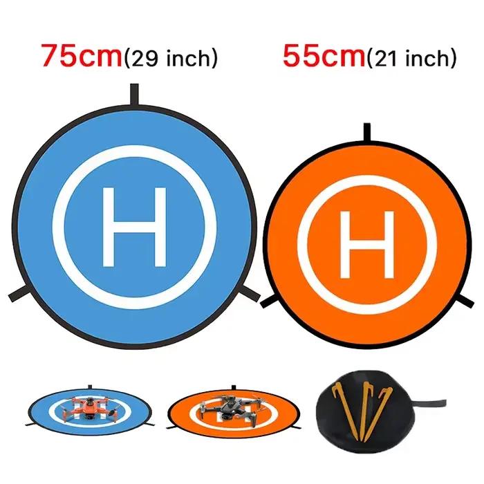 Drone quadrirotor accessoires universel 55 cm 75 cm pliable tapis d'atterrissage RC Dron