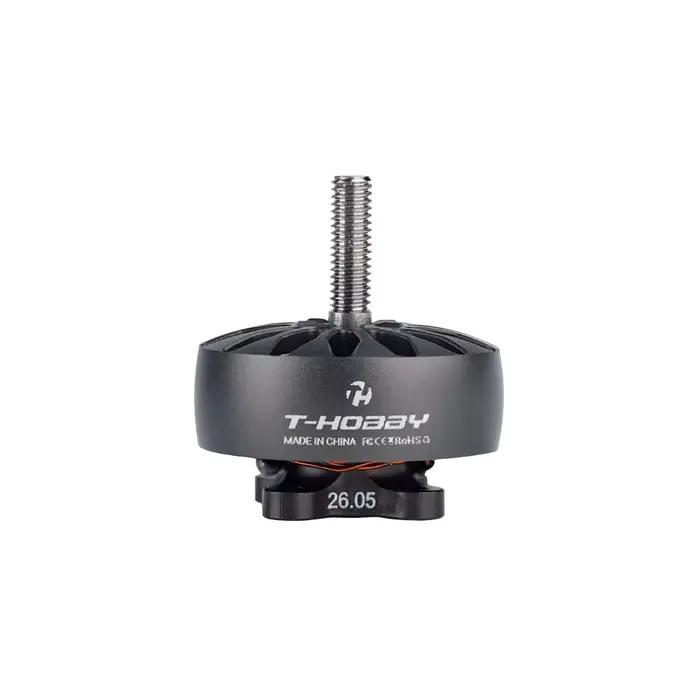 Moteur brushless 1604.5 3650KV avec arbre en titane de 3 mm et Unibell