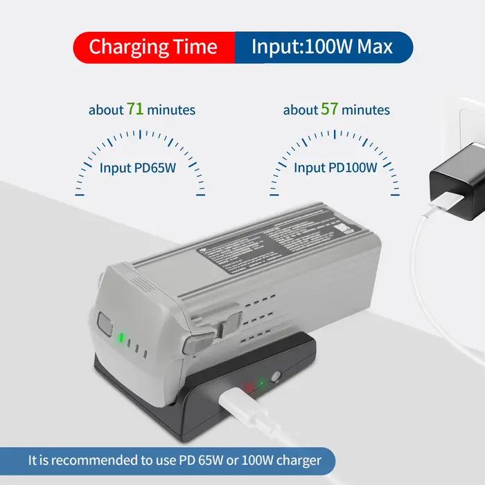 Chargeur de batterie pour Drone DJI AIR 3/AIR 3S