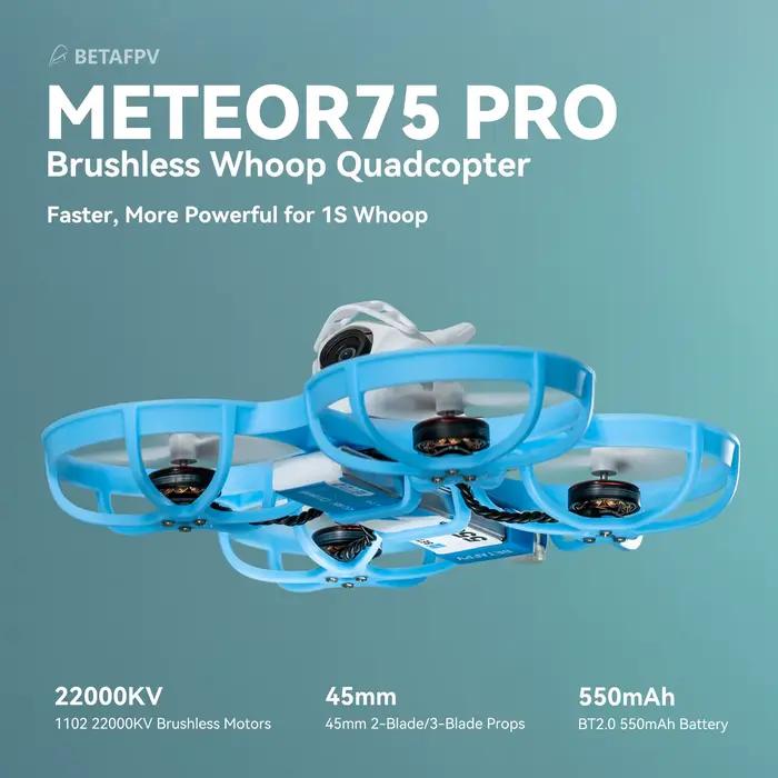 BETAFlong-Batterie Meteor75 Pro, BT2.0, 550mAh, 1S