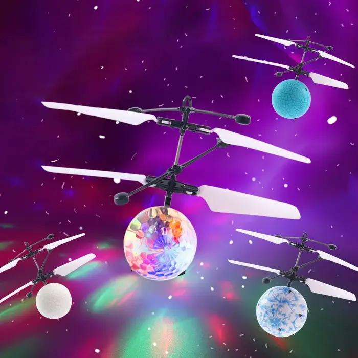 Enfant Fly Ball Mini RC Drone jouets créatifs enfants hélicoptère électronique infrarouge Induction avion mouche jouet garçon cadeau d'anniversaire