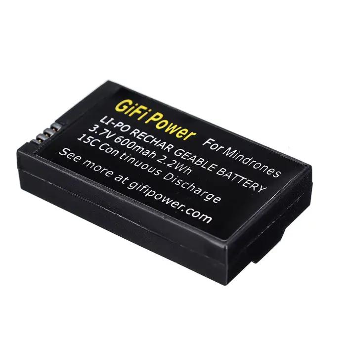 Batterie Lipo de remplacement 3.7V 600mAh 15C pour Mini Drones Parrot Mambo Jumping Sumo et Rolling Spider