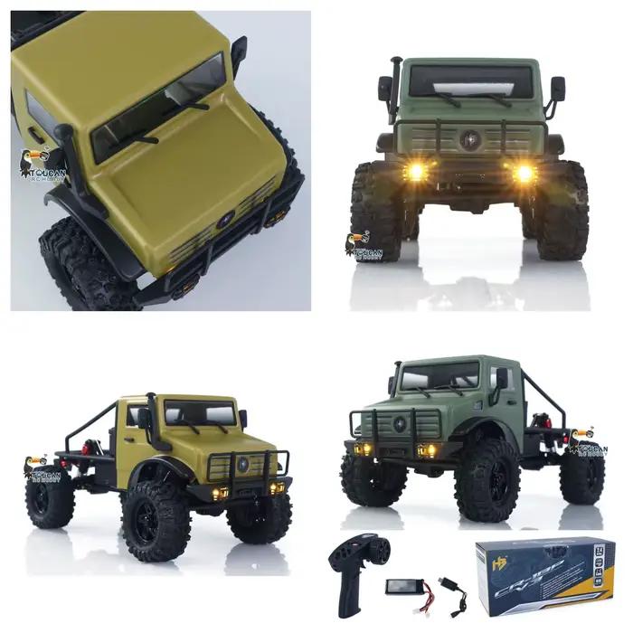 RTR 1/18 RC Rock Crawler voiture CR18P V3 4WD véhicule d'escalade tout-terrain prêt à courer Hobbywing moteur sans brosse ESC LED garçons jouets