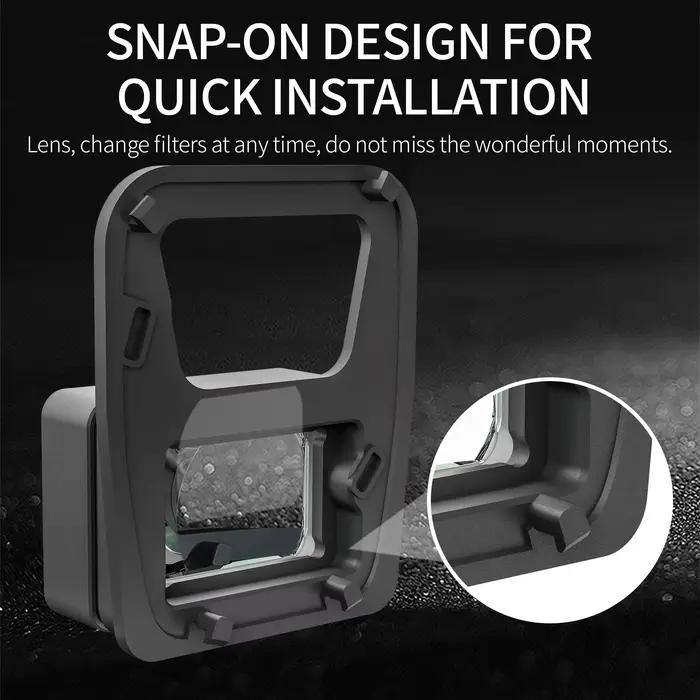 Filtres d'objectif grand angle pour caméra de drone DJI Air 3 – Accessoires de vol pour une portée de prise de vue externe accrue
