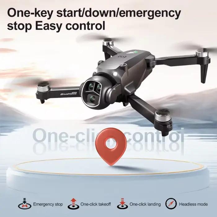 Drone Lenovo M7 8K Aérien HD Double Caméra Évitement Intelligent des Obstacles Moteur Sans Balais 5G WIFI GPS Écran