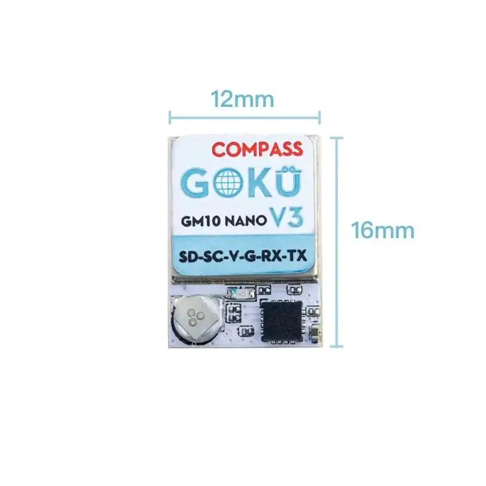 Flywoo GOKU GM10 V3 GPS - Ultra précis (puce M10050 GNSS) pour drone FPV DIY
