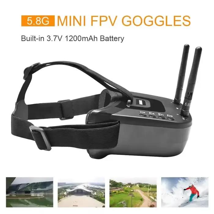 Lunettes FPV 5.8G 40CH 3 pouces 480x320