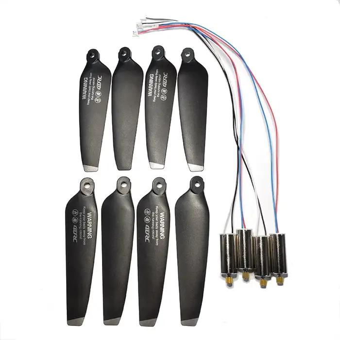 4DRC F10 4D-F10 Rc Drone quadrirotor pièces de rechange pales hélices moteurs engrenages roulements de mise à niveau