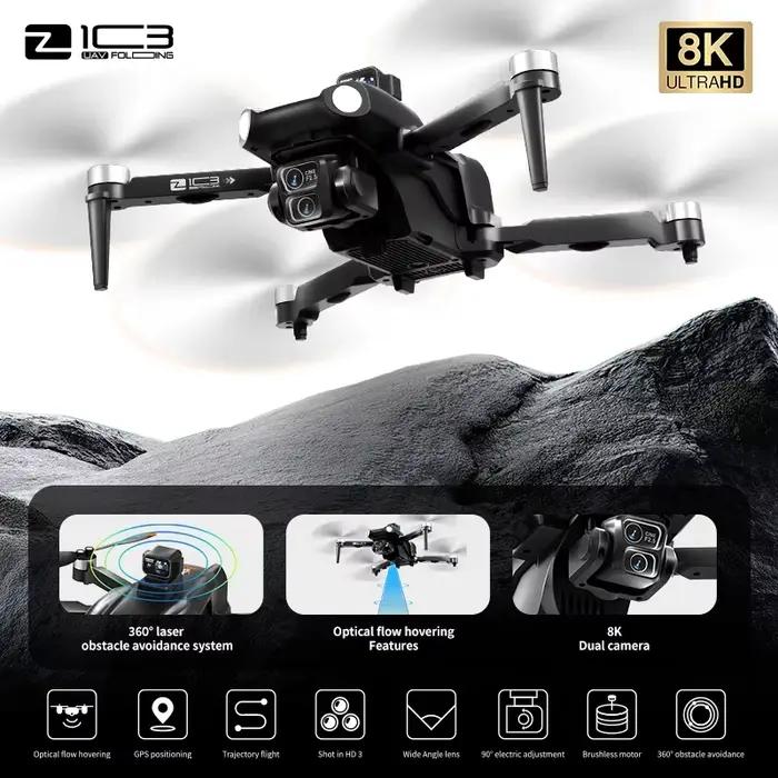 Xiaomi 8K 5G GPS Drone professionnel HD photographie aérienne quadrirotor avec télécommande et double caméra HD-Rrone jouet