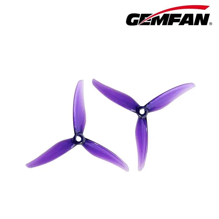 4 pièces/2 paires Gemfan Fury-5131.0 hélice 5 pouces 3 pales CW CCW accessoires pour FPV RC Drone course quadrirotor pour moteurs 2306 2207