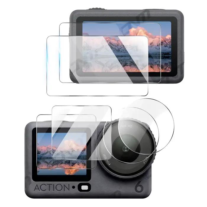 Protecteur d'écran en verre trempé pour DJI Action 6 - 9H
