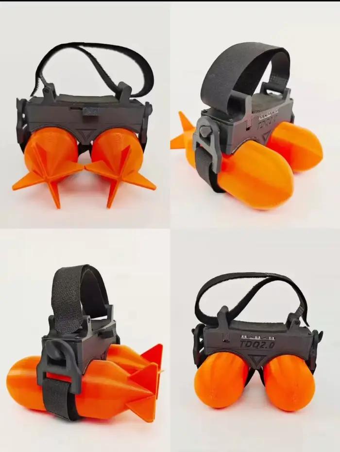 Double lanceur de libération à 2 voies avec télécommande pour drone DJI Mavic 30T
