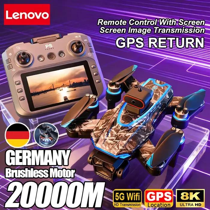 Drone GPS Lenovo D13 avec triple caméra 8K HD