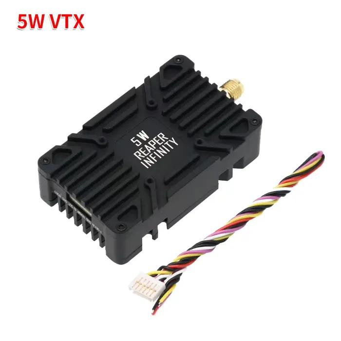 Foxeer Reaper Extreme V2 5.8G 2.5W / 3W 72CH Pit FPV VTX / 4.9G-6G Infinity 5W 10W 80CH VTX pour drone FPV longue portée