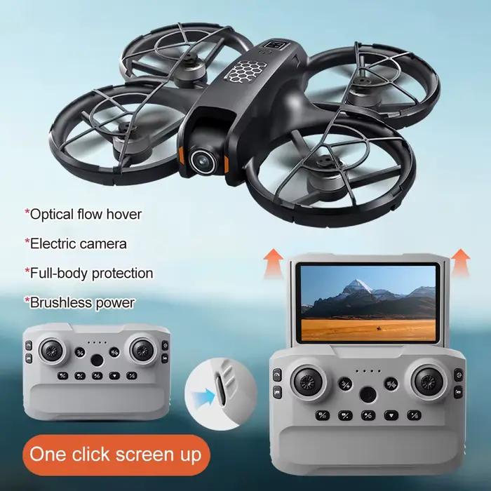 Drone M5 avec écran, télécommande