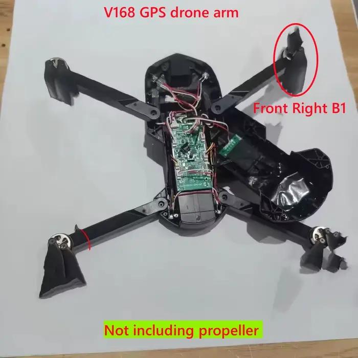 Bras de Drone JHD V168 Pro Max Moteur Sans Balais Bras de Drone GPS Origine V168 Bras de Drone Quadrirotor Drone V168 PRO Bras Occasions Spéciales