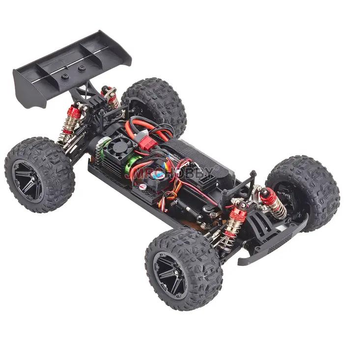 JMRC 1:12 télécommande 2.4G 90KMH Buggy et camion haute vitesse 2 en 1 avec châssis en métal