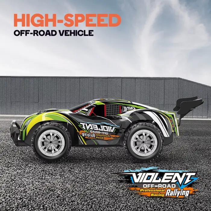 Voiture de drift RC à deux roues motrices, voiture de course électrique télécommandée, jouets de camion télécommandés, voiture télécommandée électrique pour le plaisir du drift