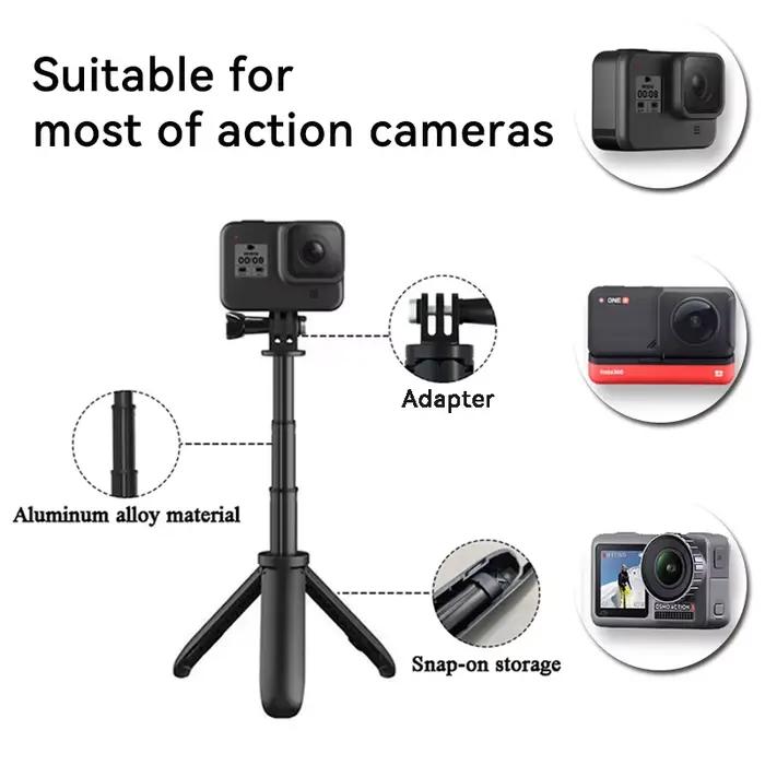 Mini trépied extensible pliable