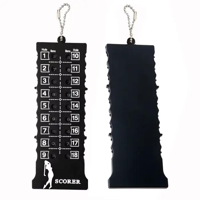 Tableau de score de golf 18 trous, Compteur de score de golf, Compteur portable de score de golf 18 trous avec rideau de perles