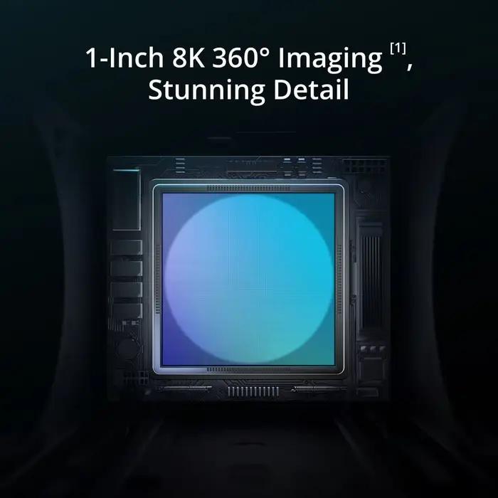Avata 360 (Drone uniquement) Imagerie haut de gamme 1 pouce Vidéo HDR 8K/60fps