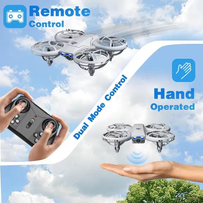 V8 Mini Drone 4K Profession HD caméra grand Angle WiFi FPV RC Dron hauteur garder hélicoptère pliable quadrirotor UAV jouets cadeau