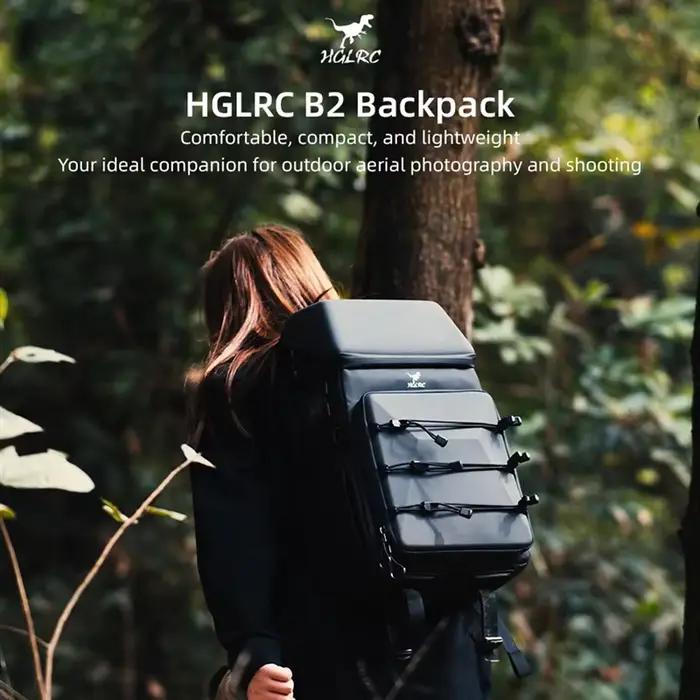 Sac à dos pour drone et caméra HGLRC B2 - 47X29X23cm 14.5L Volume
