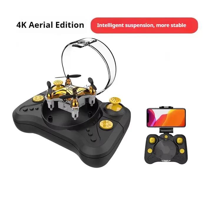 Nouveau Mini Drone aérien K01 avion télécommandé hélicoptère jouet pour enfants corps galvanisé Ht02 adapté aux débutants