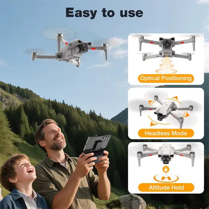 NOUVEAU Drone L017 Pro Brushless 3D Roll 360 °