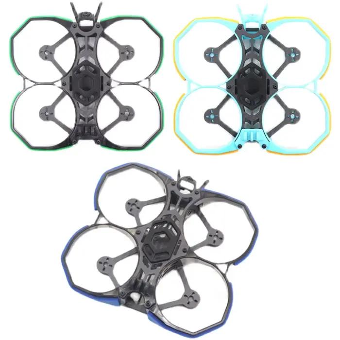 Kit de châssis BUTTERFLY 2,5 pouces Protek 114 pour voiture de course FPV à conduite canalisée avec contrôle de vol, pour roues de 16x16, 20x20, 25,5x25,5 pouces