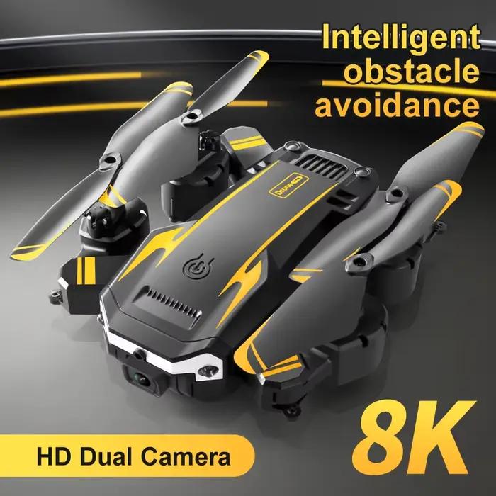 Mini drone S6 Pro 8K 5G WIFI Photographie aérienne professionnelle HD Double caméra Évitement d'obstacles à 360° Quadricoptère jouet