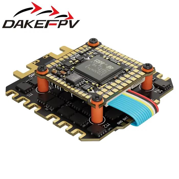 Contrôleur de vol pour drone FPV DAKEFpv H743 en métal robuste pour une précision de vol améliorée occasions spéciales vol drone compétition