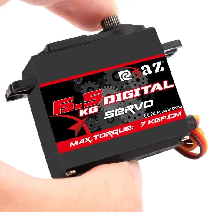 Servomoteur numérique RC à engrenages métalliques pour voitures RC, robots, bateaux - polyvalent, haute performance, durable, adapté aux utilisateurs de 14 ans et plus