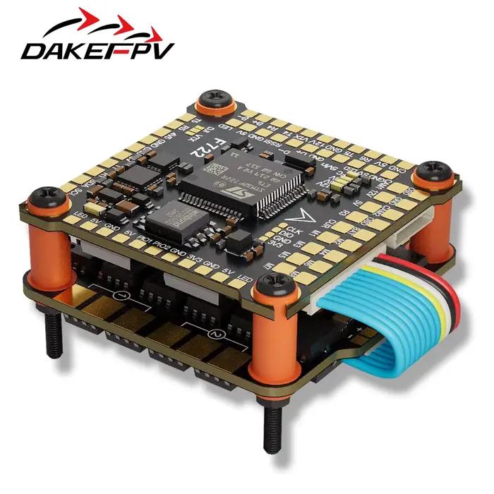 DAKEFPV F722 8S 70A pile contrôle de vol FC 3-8S 60A ESC F405 STACK 30X30mm ICM42688P gyroscope pour télécommande Drone de course FPV