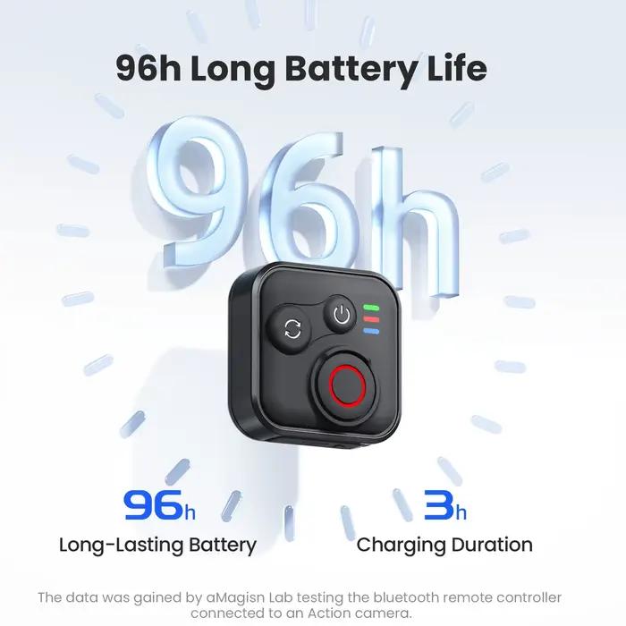 Télécommande Bluetooth pour Insta360 Go Ultra X4 Air X5 pour DJI OSMO 360 / Action 6 / 5 Pro / 4