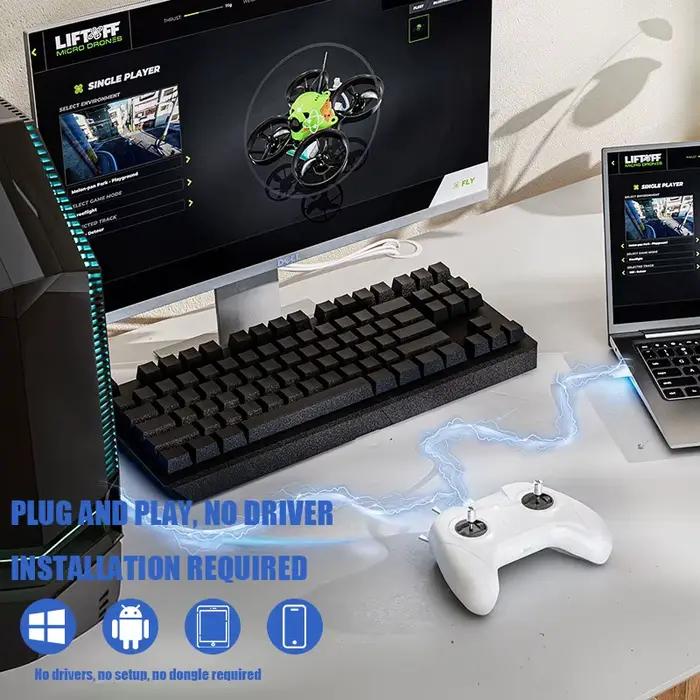 VOLODYMYR S8 simulateur pour Machine de croisement à vapeur logiciel de formation DJI Drone