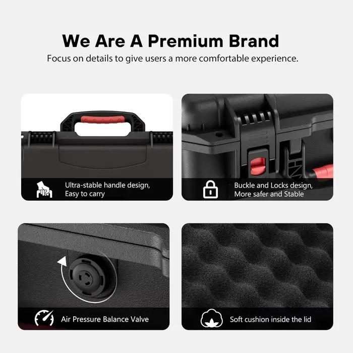 Étui de transport rigide étanche pour drone DJI Mavic 4 Pro Fly More Combo compatible avec la télécommande RC 2/RC Pro 2 et le chargeur Hub