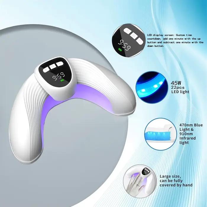 Appareil laser de réparation des ongles, traitement anti-infection pour onychomycose des ongles de pieds et des mains, paronychie, ongles incarnés, usage domestique