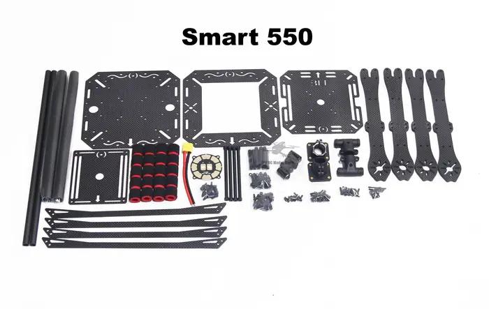 Châssis de drone FPV ZD550 550 mm en fibre de carbone