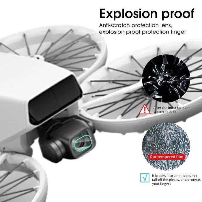 Protecteur d'objectif de caméra HD pour Drone DJI Flip